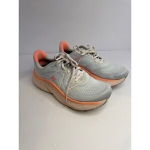New Balance Fresh Foam X More v4 Grey Peach Running Shoes WMORCM4 Womens 8.5